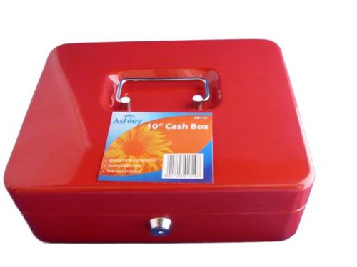 10" Metal Cash Box
